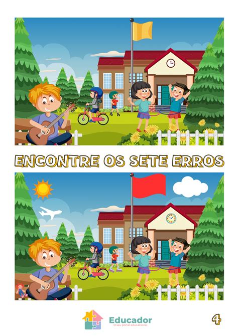 Jogo dos 7 erros da horta: encontre as diferenças entre as .